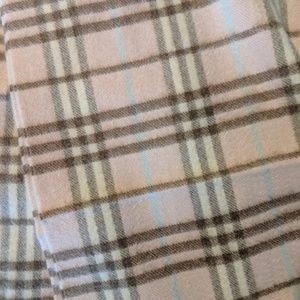 Pink Burberry Scarf